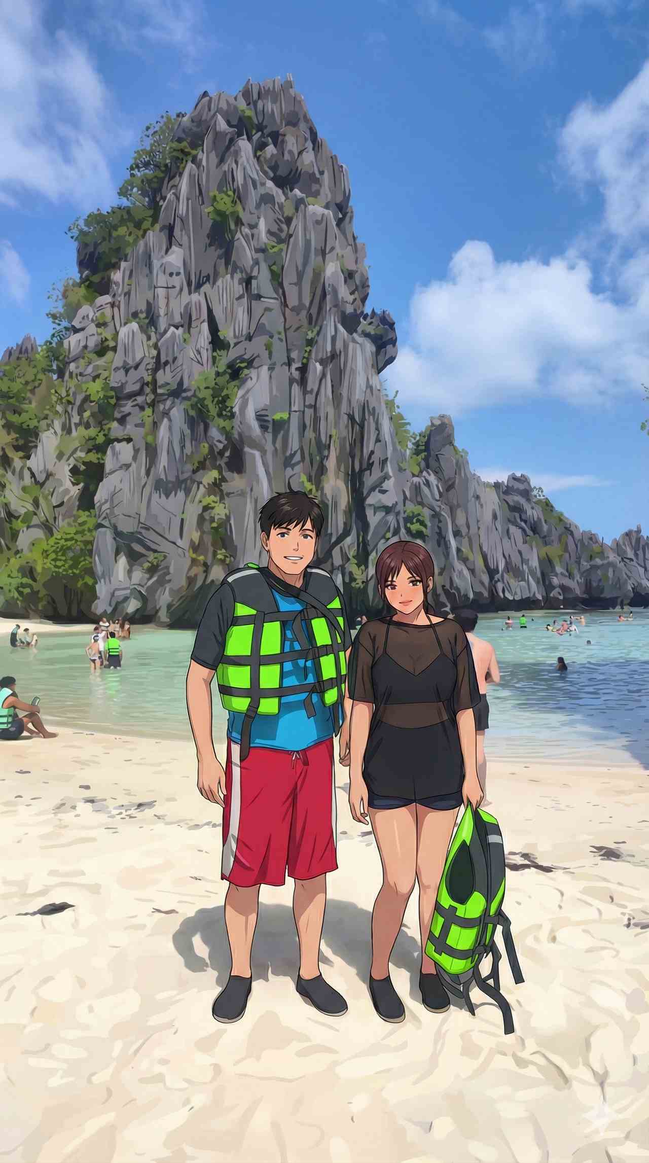 エルニドのアイランドホッピングについて（ラブラブ１）