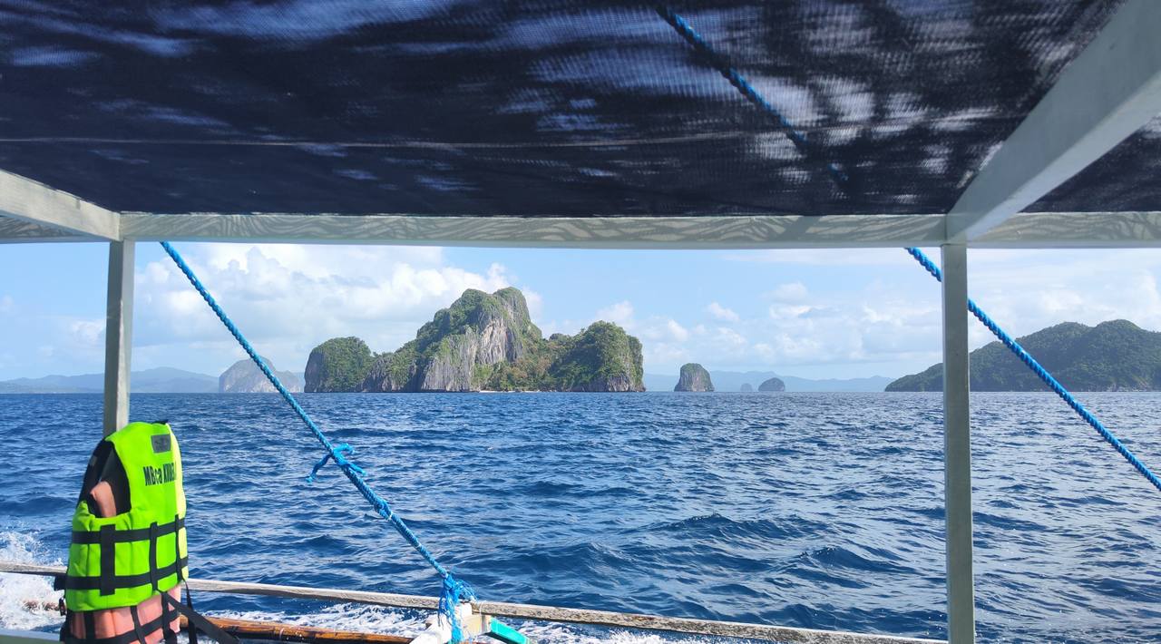 エルニドのアイランドホッピングについて（バンカーからの景色）