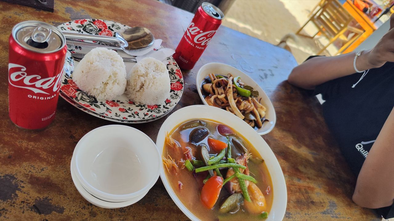 ナクパンビーチ(ランチ1)