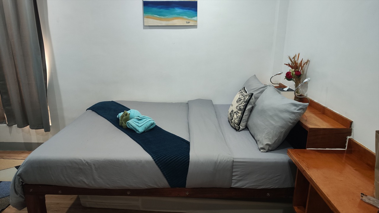 ザ・ビーチハウス エル二ド（ベッド付近）